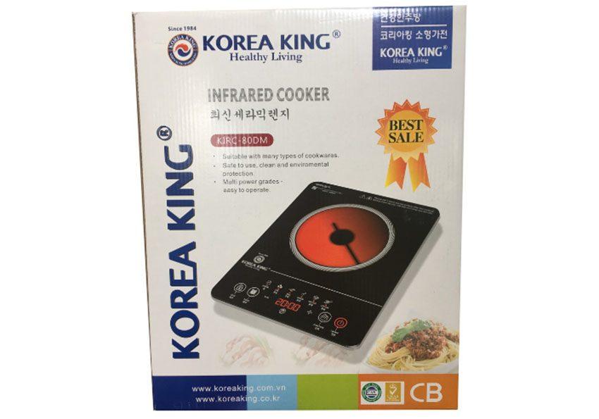 Bep hong ngoai Korea King KIRC 80DM 2 4 - Bếp Hồng Ngoại Korea King KIRC - 80DM