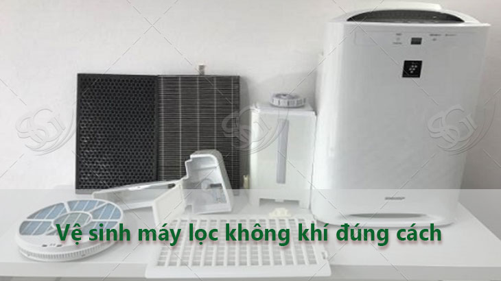Vệ sinh máy lọc không khí đúng cách - Điện máy gia dụng Sài Gòn