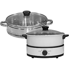 Perfect PF-L06 - Lẩu nướng hấp đa năng (tặng 1 Xửng hấp inox 26cm)