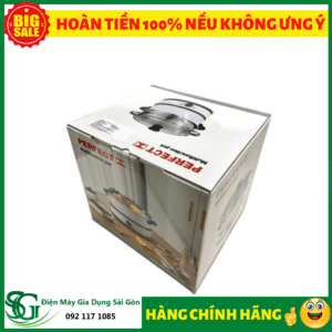 s - Lẩu nướng hấp đa năng Perfect PF- L06 (tặng 1 Xửng hấp inox 26cm)