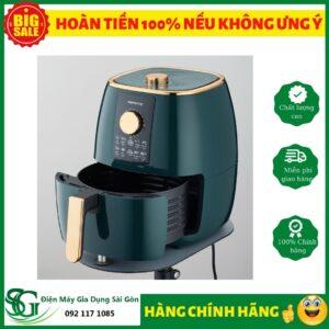 Ban sao cua Tiger MCY K050 5 - NỒI CHIÊN KHÔNG DẦU PERFECT A5 XANH/HỒNG - HÀNG CHÍNH HÃNG