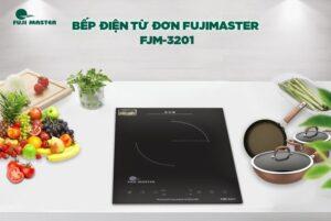 Bếp điện từ đơn Fujimaster FJM-3201 gây ấn tượng với thiết kế nhỏ gọn, tiện lợi