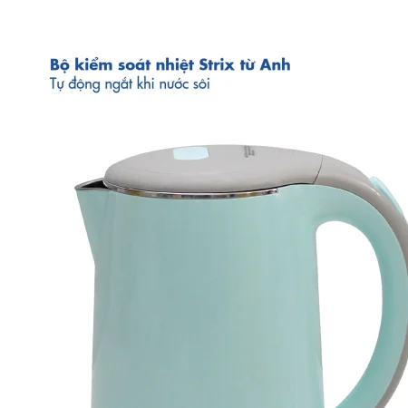 Ấm điện đun nước KoreaKing PWP-17P/G - Bộ kiểm soát nhiệt Strix