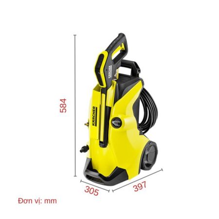 Máy phun rửa áp lực Karcher K4 Full Control EU