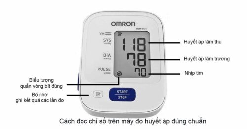 Làm thế nào để sử dụng máy đo huyết áp Omron đúng cách và chính xác nhất?