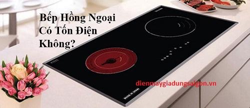 bếp hồng ngoại tốn điện không