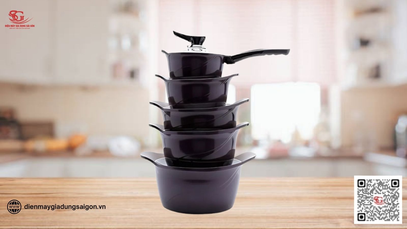 Bộ nồi 5 chiếc