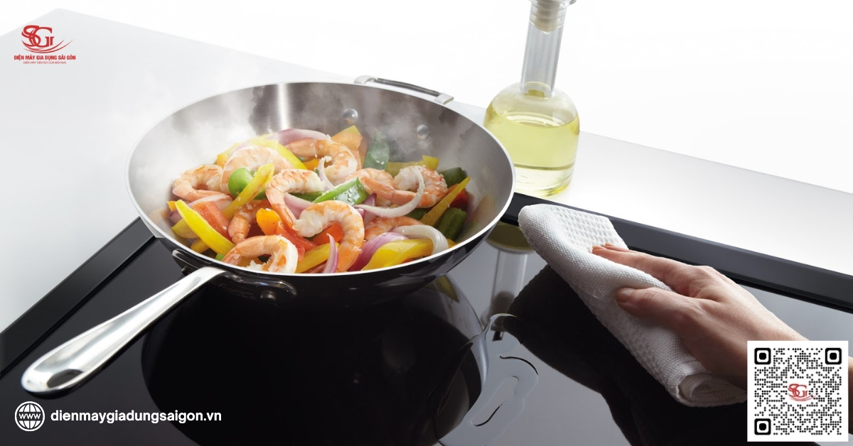 Các bước sử dụng bếp điện từ Canzy