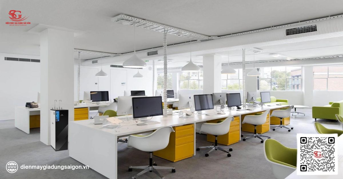 đặt máy lọc nước tại phòng nhân viên