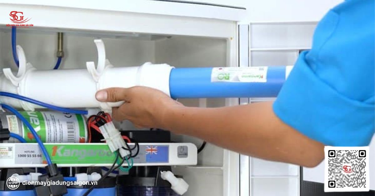 lắp màn RO vào cốc lọc
