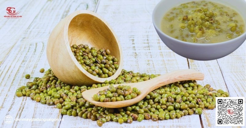 Đậu xanh - Thực phẩm và đồ uống giải nhiệt mùa hè