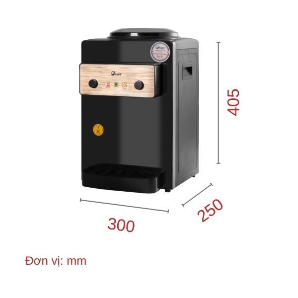 Cây nước nóng lạnh để bàn mini FujiE WD01E