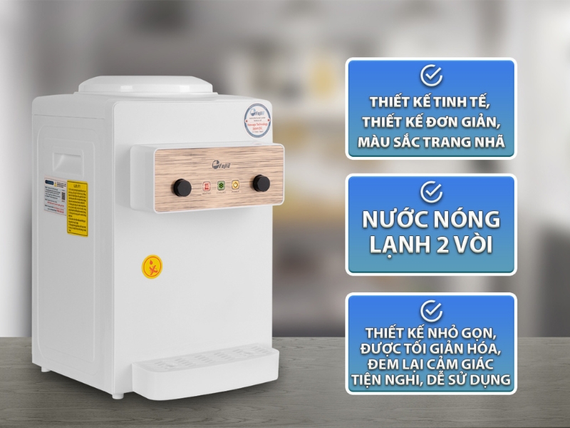 Thiết kế tinh tế và nhỏ gọn của FujiE WD01E