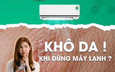 Mẹo sử dụng máy lạnh không bị khô da