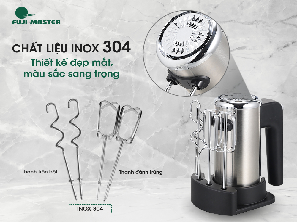 7 1 3 - Máy Đánh Trứng Fuji Master FJM-1122