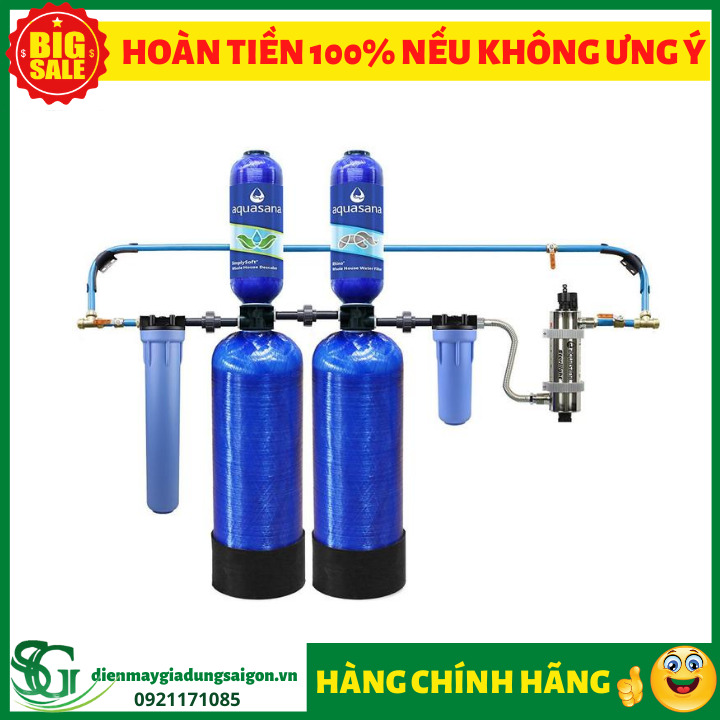 He thong loc nuoc cao cap AQUASANA FULL OPTION 1.000.000 GALLON USA 1