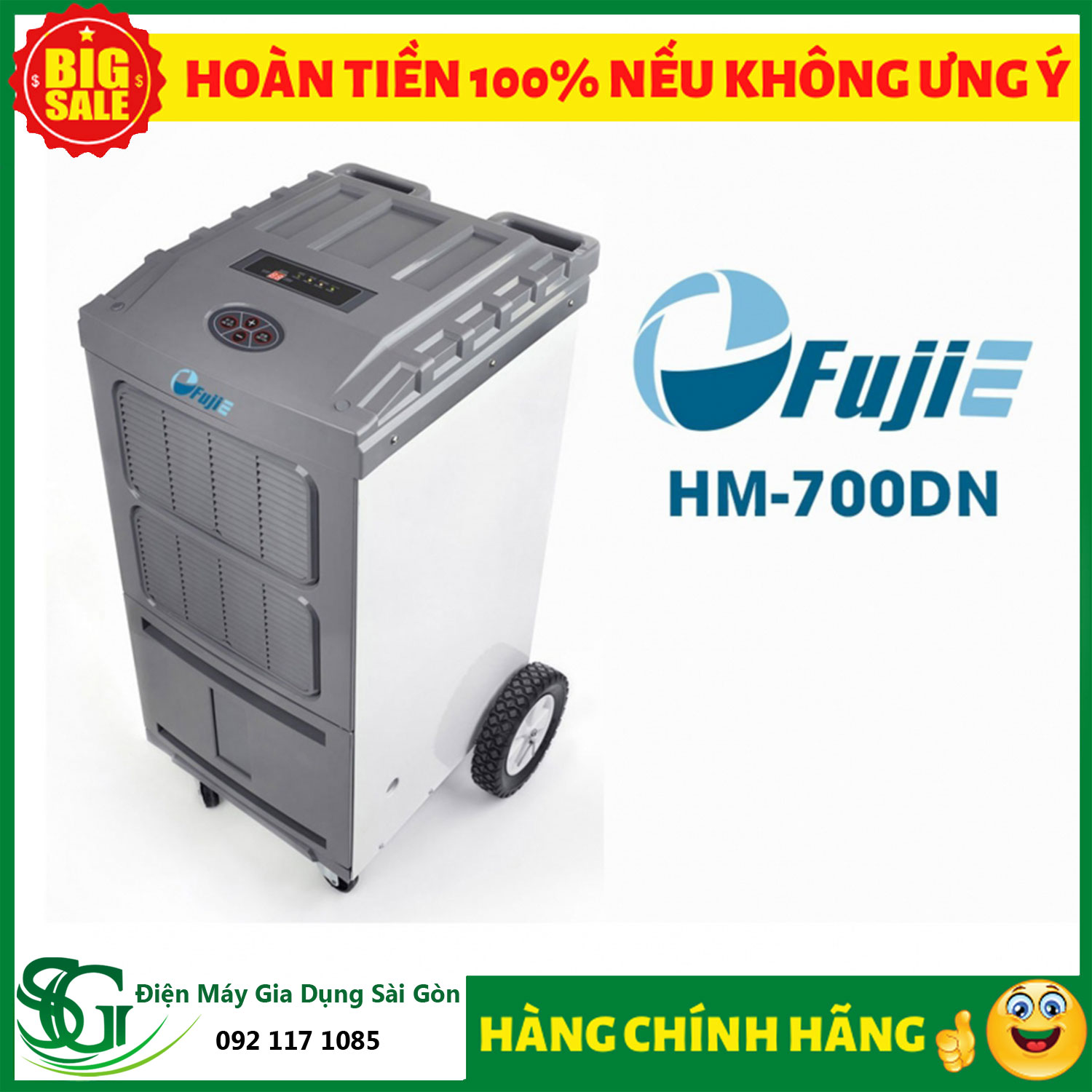 May hut am cong nghiep fujie hm 700DN 1