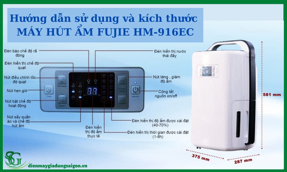 May hut am dan dung FujiE HM 916EC 9