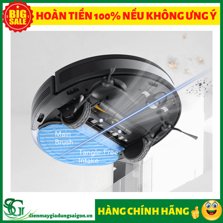 Robot hut bui lau nha Ecovacs Deebot T HERO