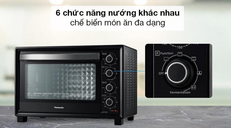Lò nướng đối lưu đa năng Panasonic 32L NB-H3203KRA