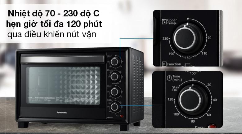 Lò nướng đối lưu đa năng Panasonic 32L NB-H3203KRA