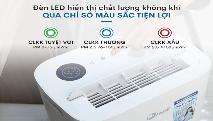 kết nối wifi máy hút ẩm FujiE-HM-925EC-Pro