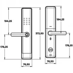 Khóa Điện Tử Classic - HYUNDAI HY-SL007 - Sự kết hợp hoàn hảo giữa truyền thống và hiện đại