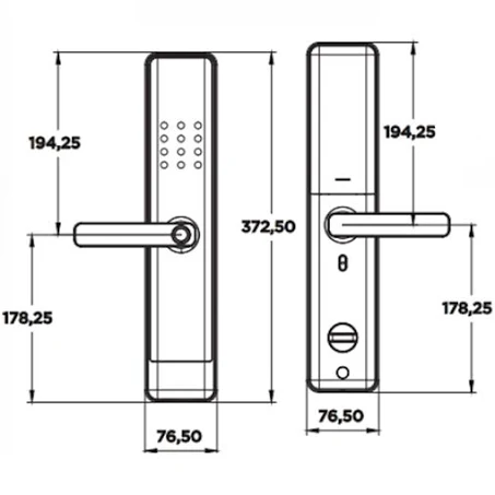 Khóa Điện Tử Classic - HYUNDAI HY-SL007 - Sự kết hợp hoàn hảo giữa truyền thống và hiện đại