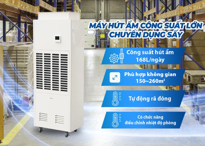 máy hút ẩm công nghiệp