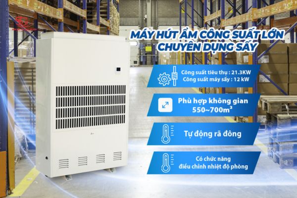 fujie-HTR10S chuyên sấy với công suất lớn