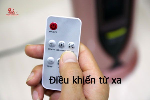 quạt sưởi gốm fujie ch 1600rm điều khiển từ xa