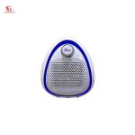 quat suoi gom fujie ch 202 blue - Quạt sưởi gốm Ceramic mini FujiE CH-202 Blue - Màu trắng viền xanh nước biển