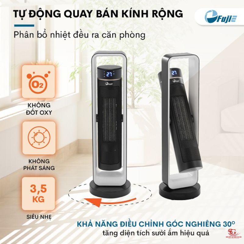 Tự động quay với bán kính rộng