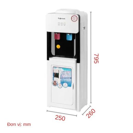 Cây nước nóng lạnh Fujihome WD2002E - ĐMGDSG