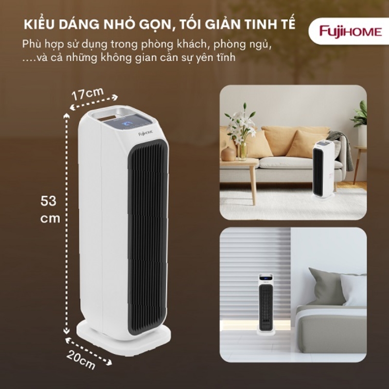 FUJIHOME FH3000 thiết kế nhỏ gọn