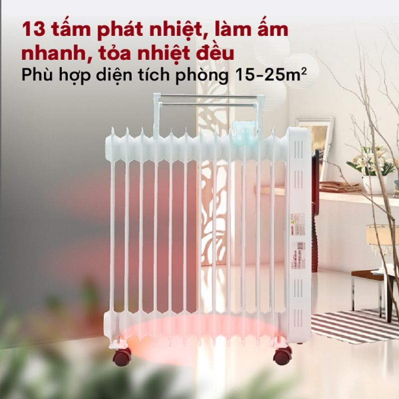 FUJIHOME OH8613 có 13 tấm phát nhiệt