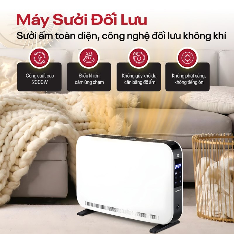 Máy sưởi đối lưu Fujihome CH7320