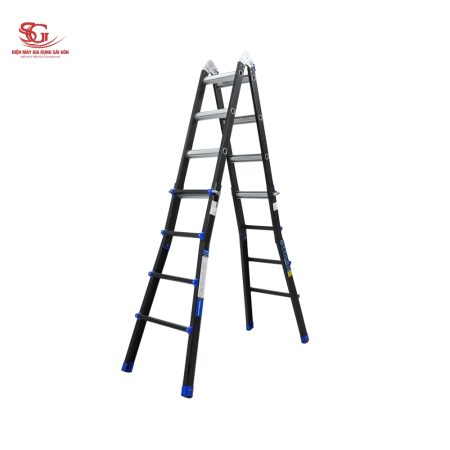 Thang nhôm gấp và rút đa năng 4 đoạn ADVINDEQ AML44B (3)