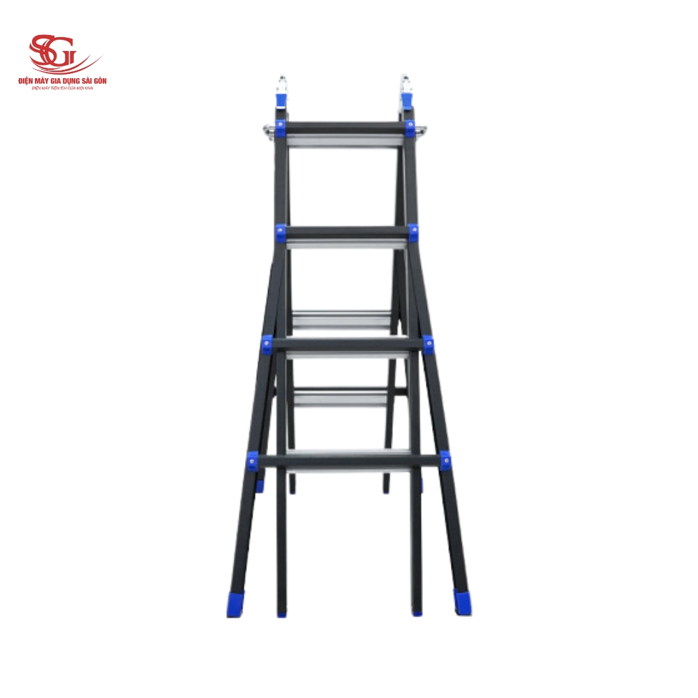 Thang nhôm gấp và rút đa năng 4 đoạn ADVINDEQ AML44B