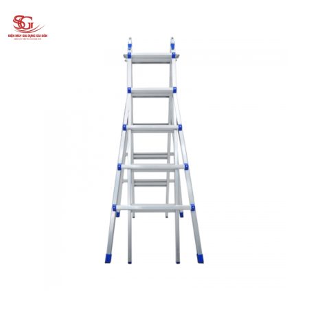 Thang nhôm gấp và rút đa năng 4 đoạn ADVINDEQ AML45W (2)