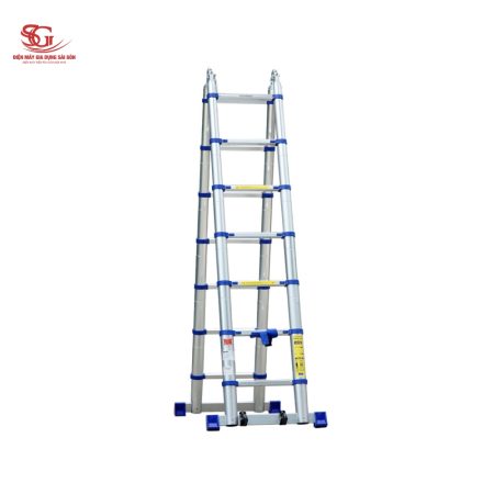 Thang nhôm rút gọn (chữ A) Advindeq ADT707B (3)