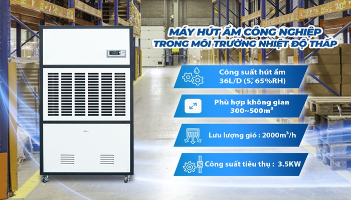 mô tả máy hút ẩm công nghiệp FujiE LTR10S cao cấp