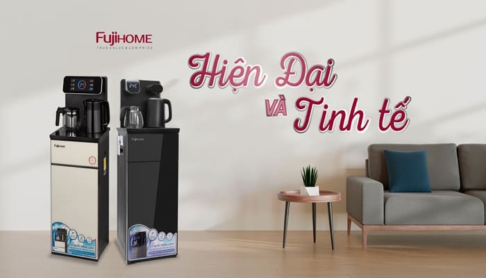 Sự khác biệt của cây nước nóng lạnh Fujihome so với hãng khác