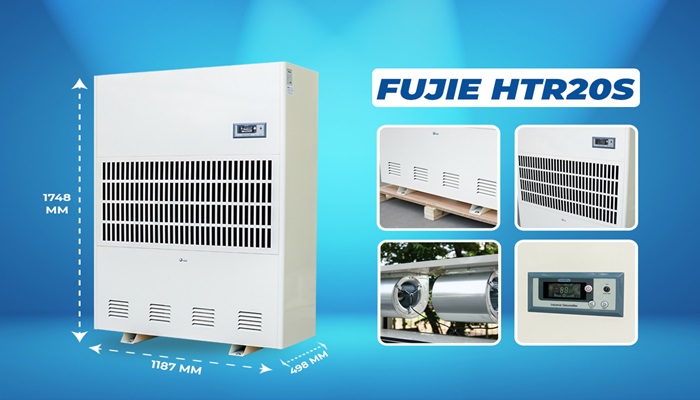 tính năng máy hút ẩm FujiE HTR20S công nghiệp