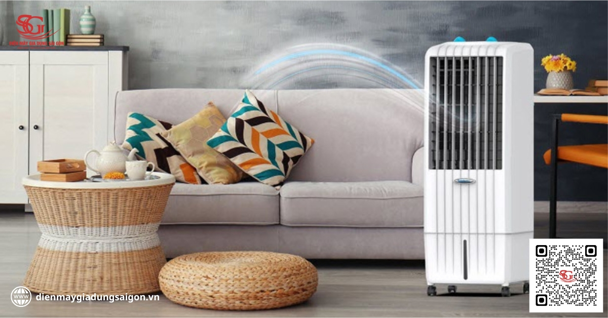 Cấu tạo của máy quạt hơi nước