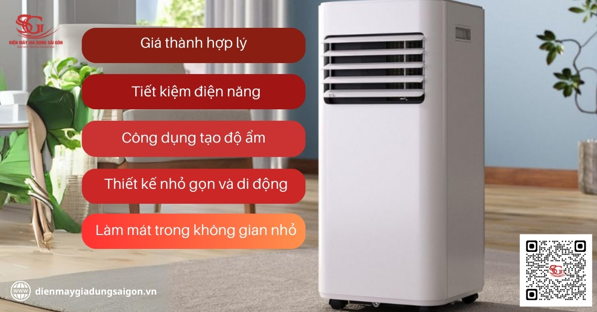 Điểm mạnh của máy quạt hơi nước