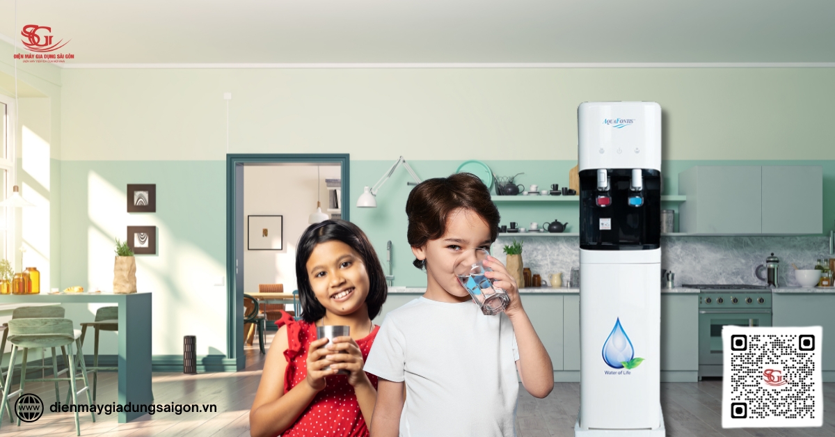 cây nước nóng lạnh Aquafontis VN320