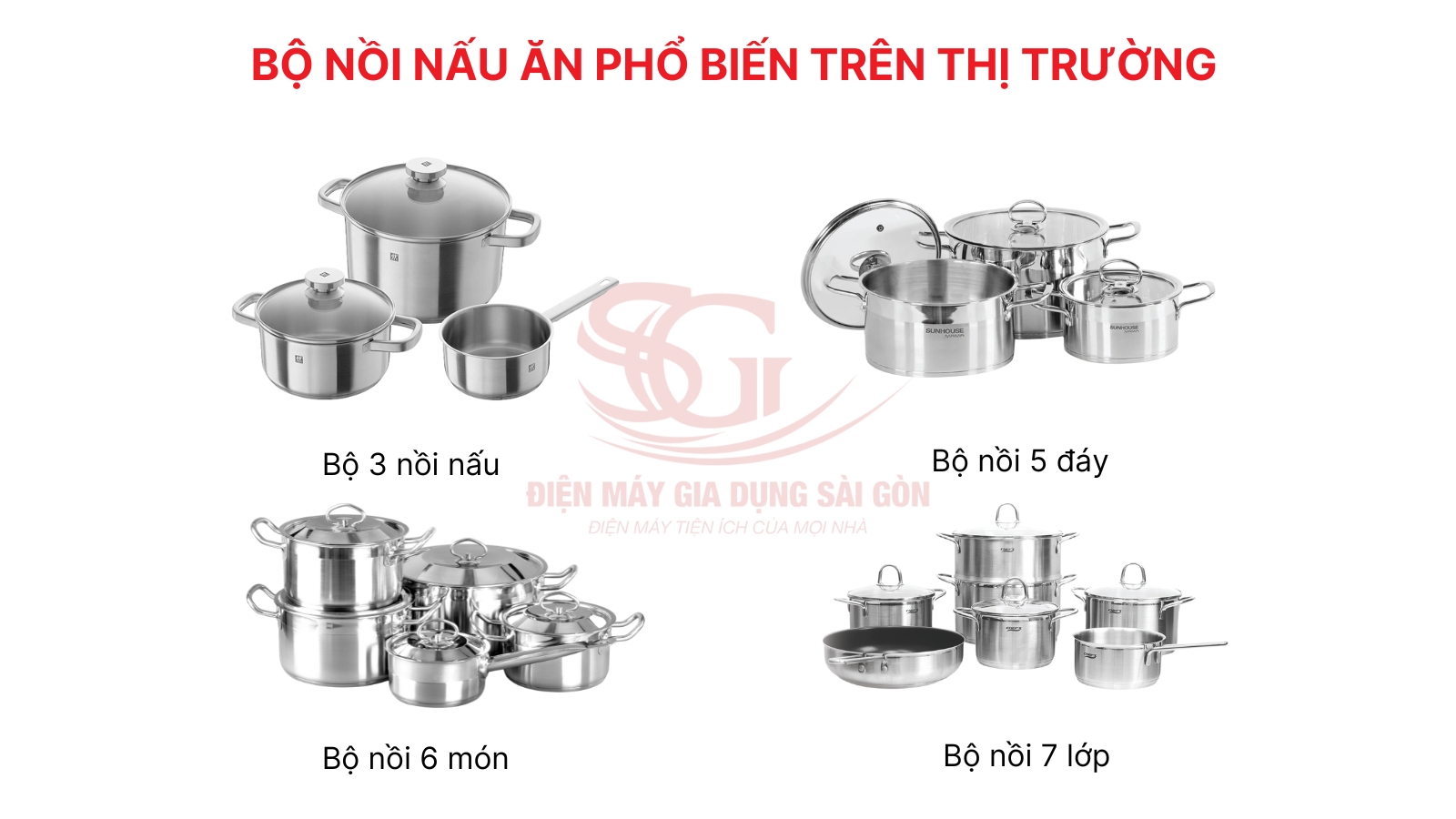 Tong hop bo noi nau an duoc tin dung