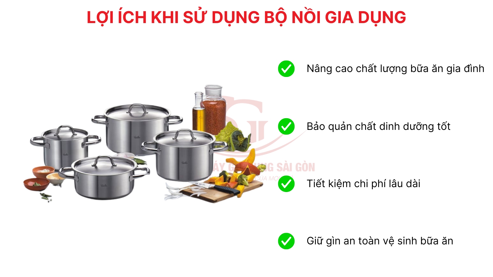 Loi ich khi dung bo noi nau an