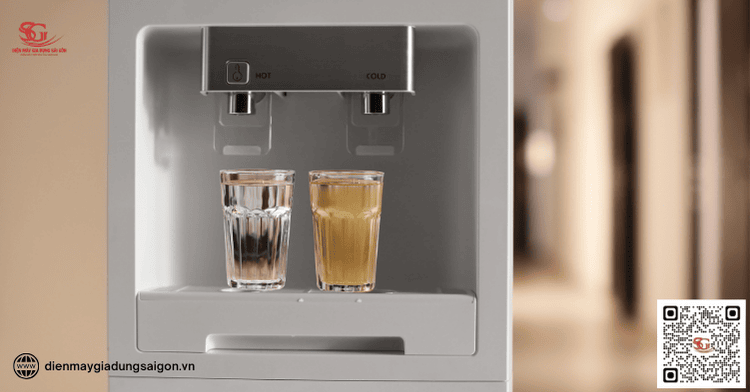 Nguồn nước kém chất lượng gây đóng cặn cây nước